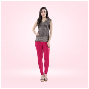 Generic Women's Cotton Blended Solid Churidar leggings (Rani)