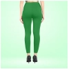 Dropship Women's Cotton Blended Solid Ankle legging (Green)