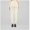 Dropship Women's Cotton Blended Solid Ankle legging (Off White)