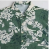 Dropship Boy's Cotton Blend Printed Short Sleeve Shirt (Green)