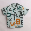 Dropship Boy's Cotton Blend Printed Short Sleeve Shirt and Shorts Set (MultiColor)