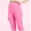 Dropship Women's Cotton Blended Solid Ankle legging (Baby Pink)