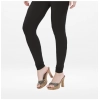 Dropship Women's Cotton Blended Solid Churidar leggings (Black)