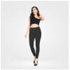 Dropship Women's Cotton Blended Solid Ankle legging (Black)