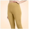 Dropship Women's Cotton Blended Solid Ankle legging (Beige)