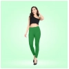 Dropship Women's Cotton Blended Solid Ankle legging (Green)