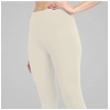 Dropship Women's Cotton Blended Solid Ankle legging (Off White)
