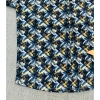 Dropship Boy's Cotton Blend Printed Short Sleeve Shirt (MultiColor)