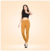Dropship Women's Cotton Blended Solid Ankle legging (Mustard Yellow)