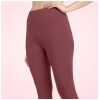 Dropship Women's Cotton Blended Solid Ankle legging (Maroon)