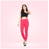 Dropship Women's Cotton Blended Solid Ankle legging (Pink)