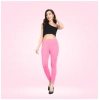 Dropship Women's Cotton Blended Solid Ankle legging (Baby Pink)