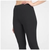 Dropship Women's Cotton Blended Solid Ankle legging (Black)