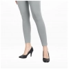 Dropship Women's Cotton Blended Solid Ankle legging (Silver Gray)