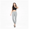 Dropship Women's Cotton Blended Solid Ankle legging (Silver Gray)