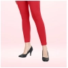 Dropship Women's Cotton Blended Solid Ankle legging (Red)