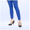 Dropship Women's Cotton Blended Solid Ankle legging (Royal Blue)