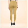 Dropship Women's Cotton Blended Solid Ankle legging (Beige)