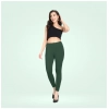 Dropship Women's Cotton Blended Solid Ankle legging (Bottle Green)