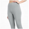 Dropship Women's Cotton Blended Solid Ankle legging (Silver Gray)