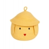 Dropship Cotton Gudda Pack of 1 Storage Basket For Clothes (Yellow)