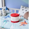 Dropship Cotton Basket Pack of 1 Storage Basket For Clothes (Red)
