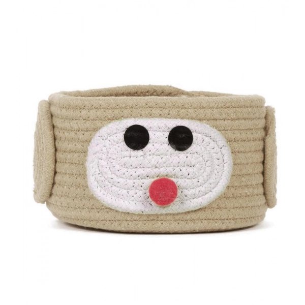 Dropship Cotton Pen Holder Inch Pack of 1 Storage Basket For Clothes (Beige)