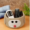 Dropship Cotton Pen Holder Inch Pack of 1 Storage Basket For Clothes (Beige)
