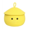 Dropship Cotton Gudda Pack of 1 Storage Basket For Clothes (Yellow)