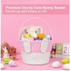 Dropship Cotton Toys Bucket Pack of 1 Storage Basket For Clothes (Pink)