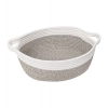 Dropship Cotton Baby Gift Basket Inch Pack of 1 Storage Basket For Clothes (White)