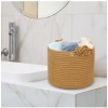 Dropship Cotton Brown Basket Inch Pack of 1 Storage Basket For Clothes (Brown)