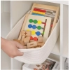 Dropship Cotton Basket Pack of 1 Storage Basket For Clothes (White)
