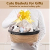 Dropship Cotton Baby Gift Basket Pack of 1 Storage Basket For Clothes (Beige)