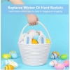Dropship Cotton Ear Toys Bucket Pack of 1 Storage Basket For Clothes (White)