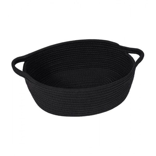 Dropship Cotton Baby Gift Basket Pack of 1 Storage Basket For Clothes (Black)
