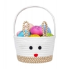 Dropship Cotton Toy Bucket Pack of 1 Storage Basket For Clothes (Beige)