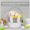 Dropship Cotton Toy Bucket Pack of 1 Storage Basket For Clothes (Grey)