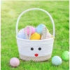 Dropship Cotton Toy Bucket Pack of 1 Storage Basket For Clothes (Beige)