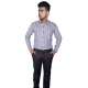 Men's Cotton Lycra Full Sleeve Checked Casual Shirt (White) Men's Cotton Lycra Full Sleeve Checked Casual Shirt (White)