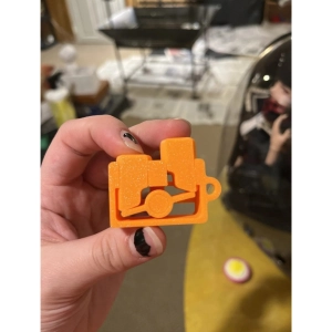 Generic Plastic Pack Of_2 Micro Pop Switch Fidget - Print in Place (Multicolor)