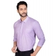 Men's Casual Cotton Full Sleeve Solid Shirt (Purple) Men's Casual Cotton Full Sleeve Solid Shirt (Purple)