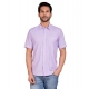 Men's Casual Cotton Half Sleeve Solid Shirt (Purple) Men's Casual Cotton Half Sleeve Solid Shirt (Purple)