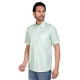 Men's Casual Cotton Half Sleeve Solid Shirt (Sea Green) Men's Casual Cotton Half Sleeve Solid Shirt (Sea Green)