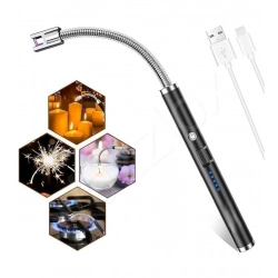 Steel Electric Lighter (Multicolor)