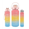Dropship Plastic Multicolor Water Bottle (Multicolor)