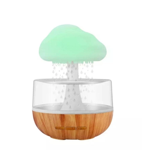 Plastic Mushroom Shaped USB Night Light (Multicolor)