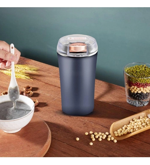 Plastic, Steel Electric Coffee Grinder (Blue)