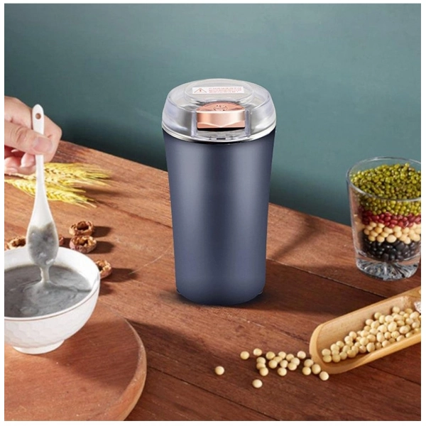 Dropship Plastic, Steel Electric Coffee Grinder (Blue)