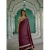 Women's Cotton Printed Saree With Unstitched Blouse 5.5Mtr (Purple) Women's Cotton Printed Saree With Unstitched Blouse 5.5Mtr (Purple)